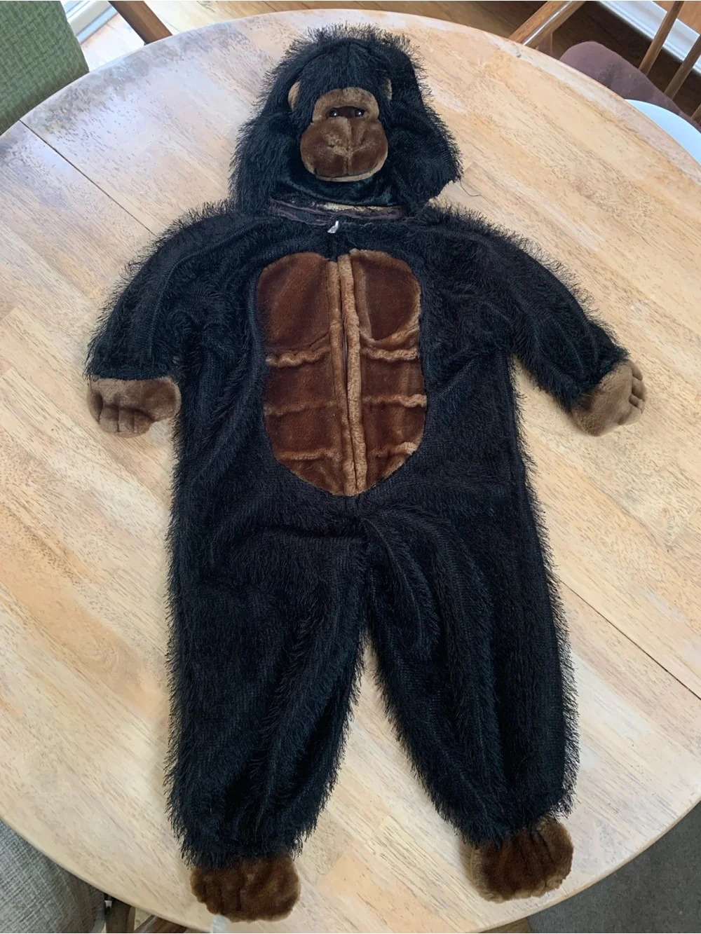 Kids Gorilla Costume Black and Brown sz3T